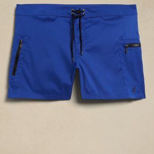NWT Retromarine New York Mens Royal Blue 6" Athletic Swim Short Trunks